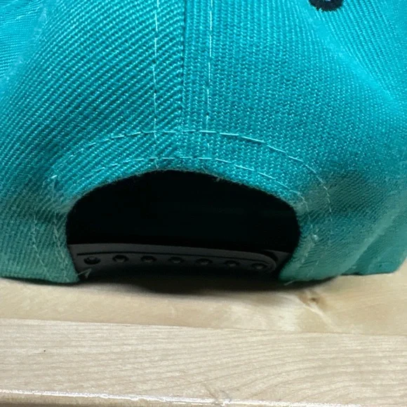 Mitchell & Ness Teal and Black Vancouver Grizzlies Embroidered Snapback - Picture 7 of 7